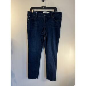 Torrid Dark Blue Jean 14R Boyfriend Style Stretch